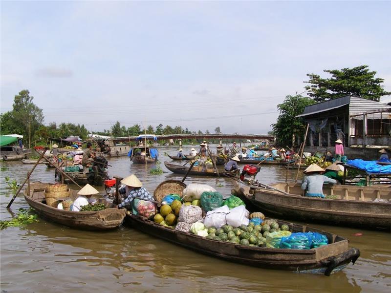 Phong Dien Floating Market Can Tho