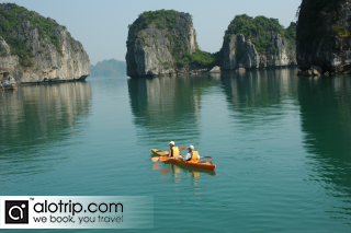 Enjoying Vietnam trip in Bai Tu Long national park