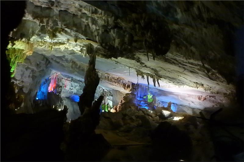 Inside Phong Nha Caves