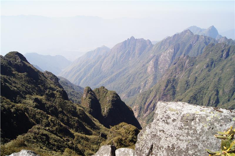 From the summit of Fansipan