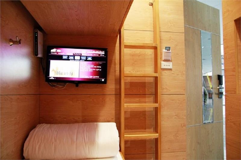Discount on sleep pods at Hanoi airport
