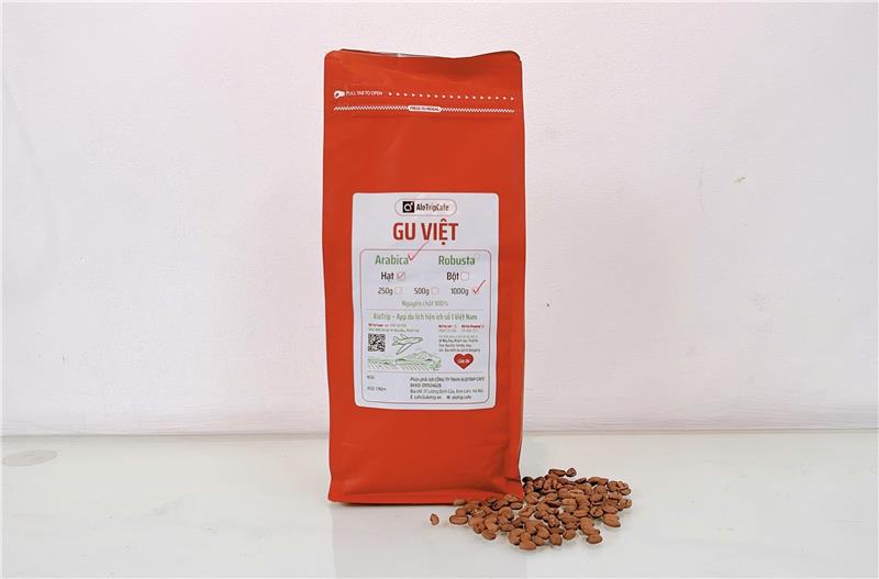 Gói Cà Phê hạt Arabica 1kg