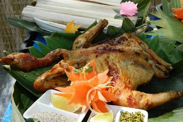 Gà nướng bản Đôn