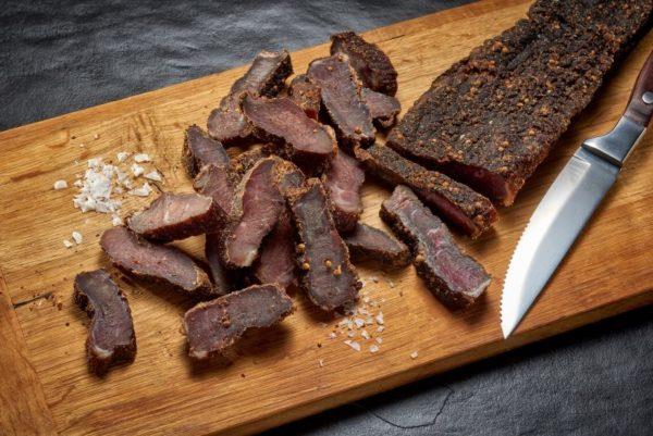 Thịt bò rừng khô Biltong