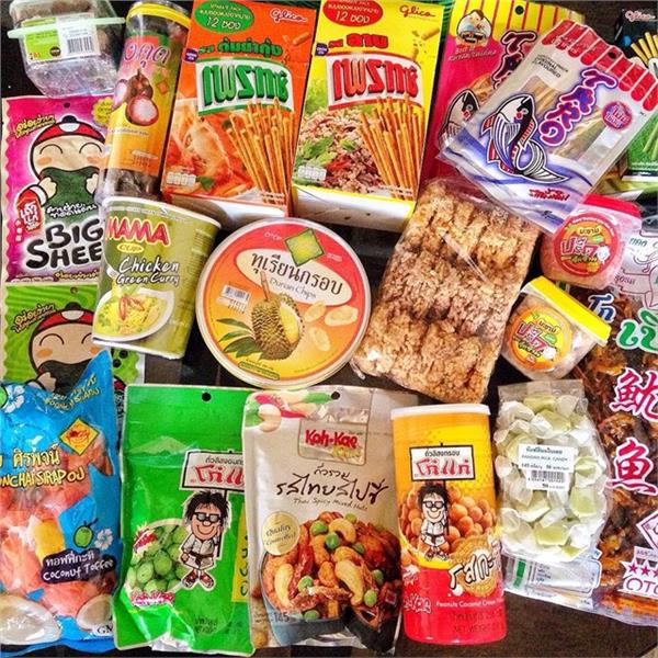 Đồ ăn vặt Thái Lan