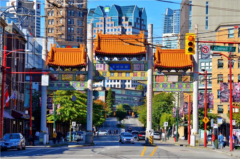 Khu Chinatown ở Vancouver