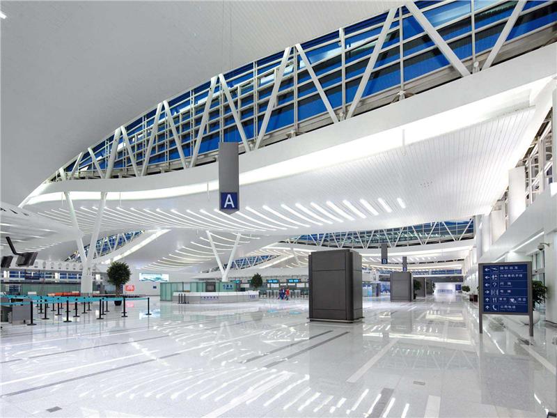 Bên trong sân bay quốc tế Tiêu Sơn Hàng Châu