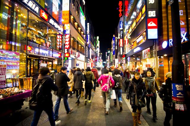 Phố Myeong – dong