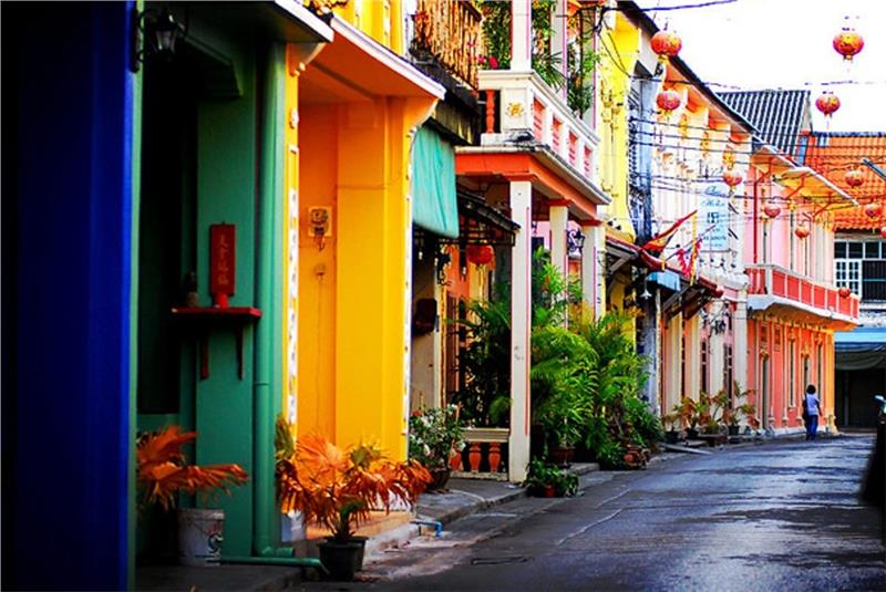 Khu phố cổ Old Town Phuket