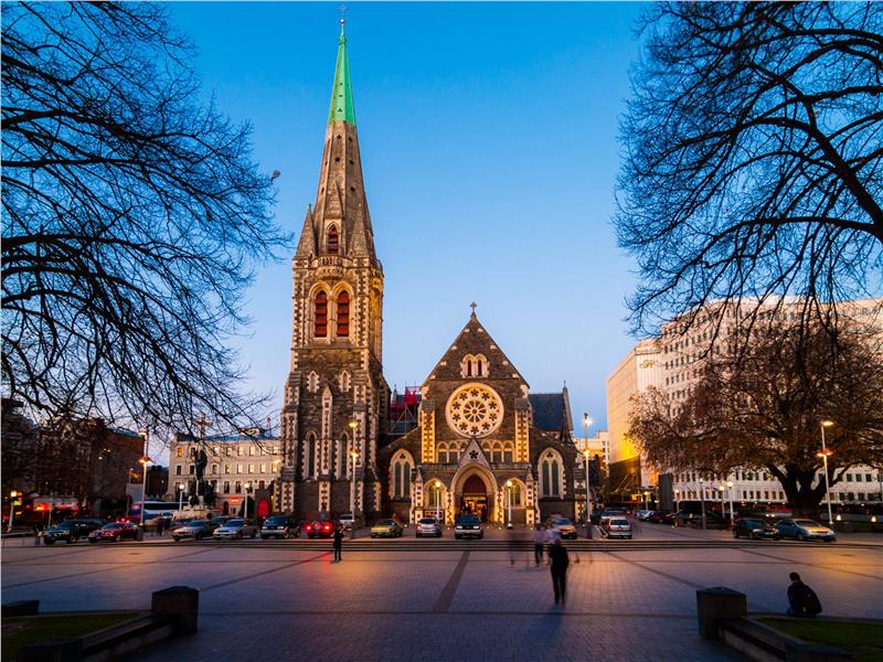 Vé máy bay đi Christchurch Vé máy bay đi Christchurch