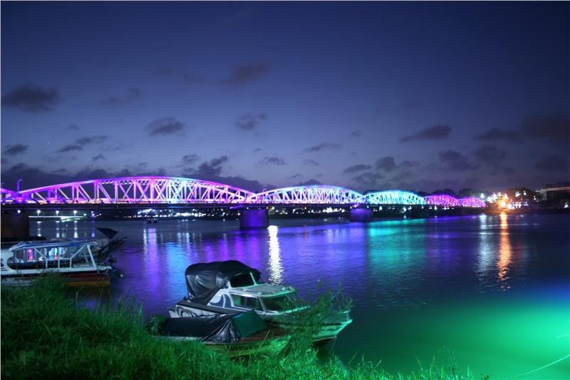 Truong Tien Bridge in Hue