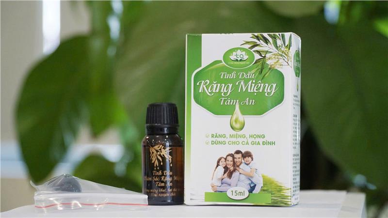 Tinh dầu răng miệng Tâm An (Giảm giá 50% - Tích điểm)