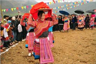 Tet celebration in H’mong ethnic culture